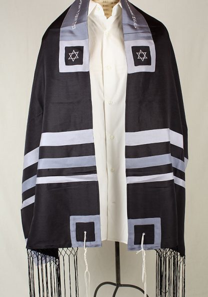 Dylan - Men's Handmade Silk Tallit-0