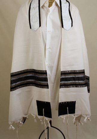 Ezra - Men's Handmade Wool Tallit-0