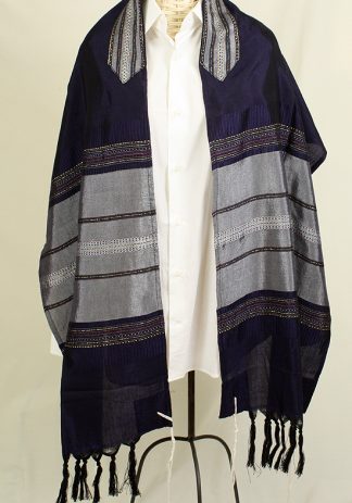 Roland - Men's Handmade Woven Silk Tallit-0