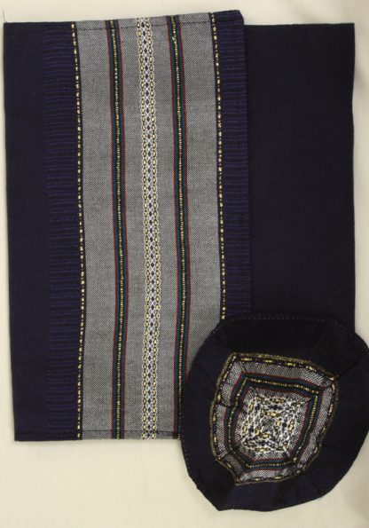 Roland - Men's Handmade Woven Silk Tallit-386