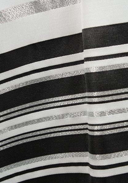 Tzvi - Men's Traditional Cotton and Silk Tallit-734