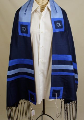 Zachariah - Handmade Men's Silk Tallit-0