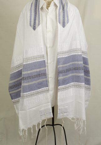Caden - Men's Handmade Woven Silk Tallit -0