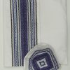 Dane - Men's Handmade Handwoven Silk Tallit-417