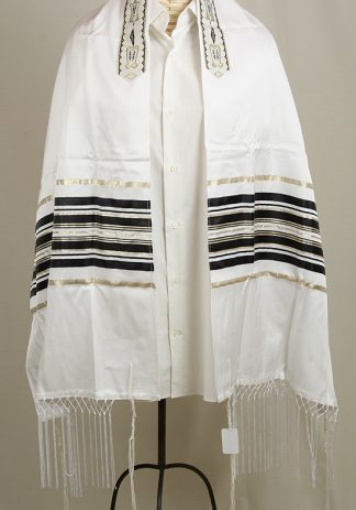 Gideon - Men's Traditional Cotton and Silk Tallit-0