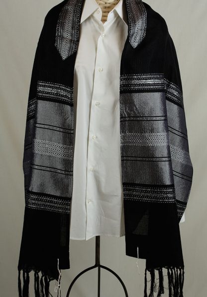 Glenn - Men's Handmade Woven Silk Tallit-0
