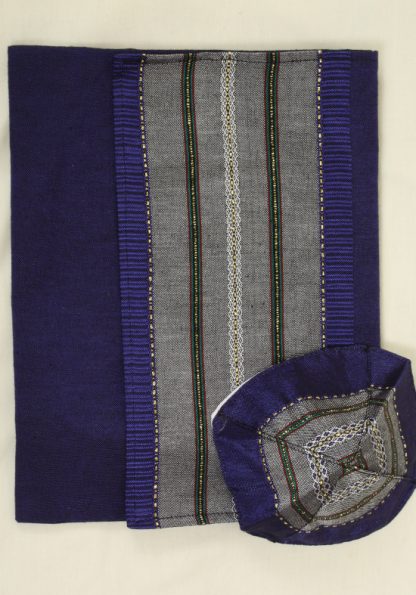 Hiram - Men's Handmade Woven Silk Tallit-376