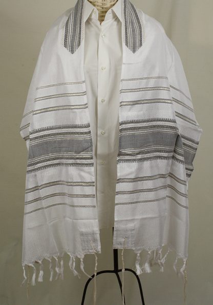 Skyler - Handmade Men's Woven Silk Tallit-0