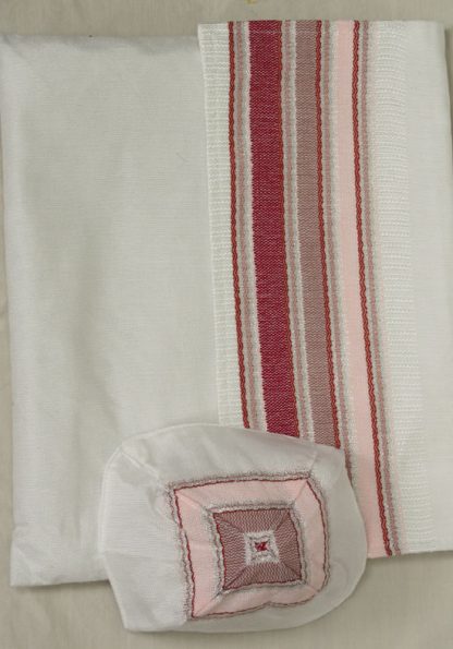 Belle - Women's Handmade Woven Sik Tallit-1593