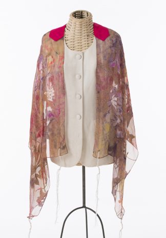 Camille - Women's Handmade Silk Tallit-0
