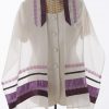 Lila - Women's Handmade Sheer Organza Tallit-0