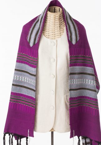Jodi - Women's Handmade Woven Silk Tallit-0