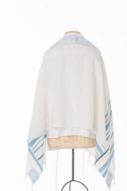 Drew - Unisex Traditional Wool Tallit-2246