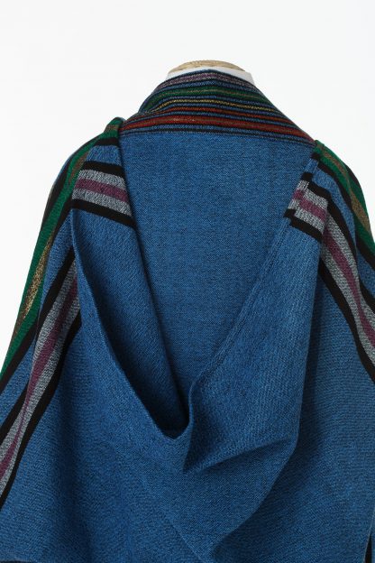 Paul - Men's Handmade Woven Wool Tallit, Larger Size-2255