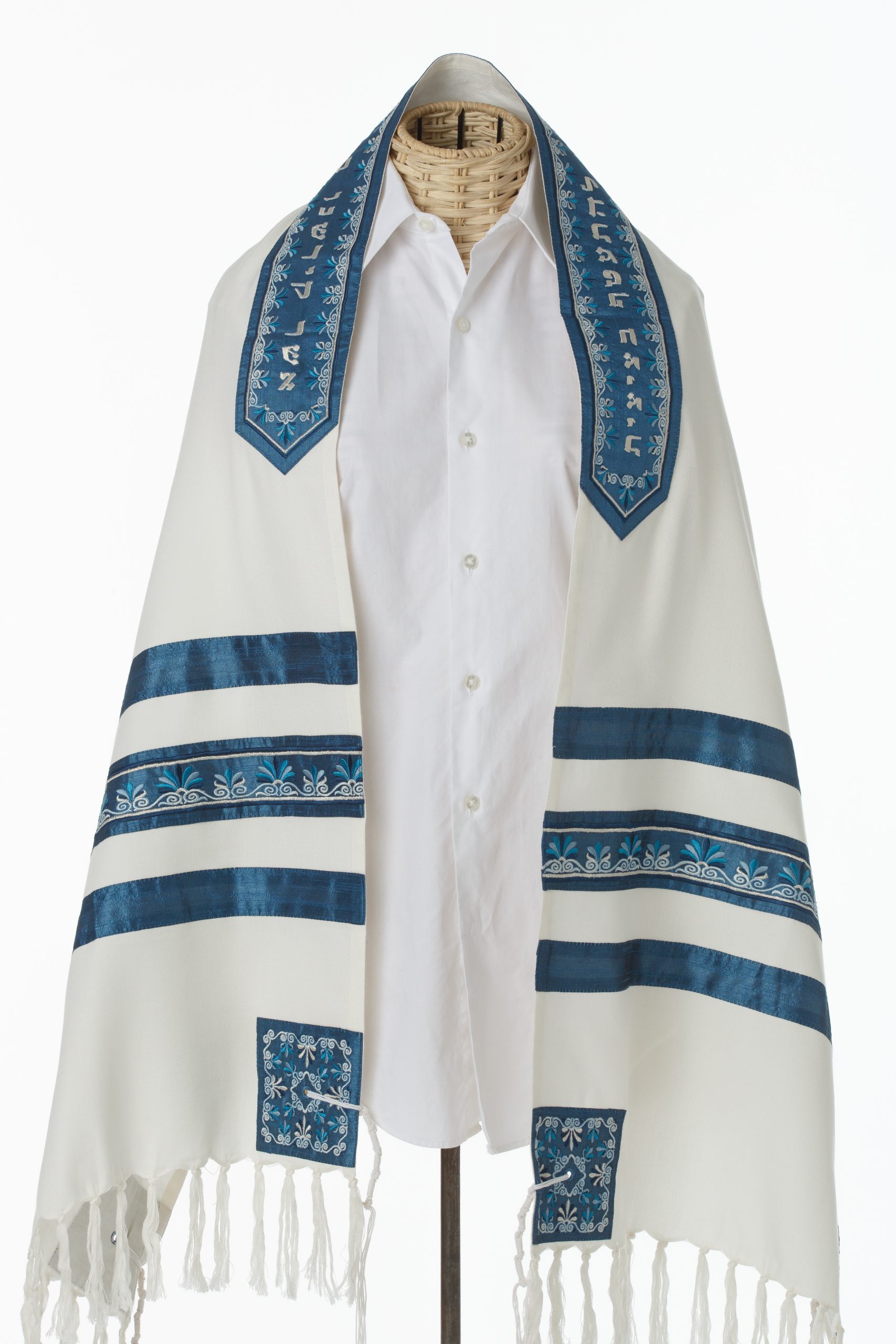 Hunter - Unisex Handmade Cotton Tallit - The Tallis Lady