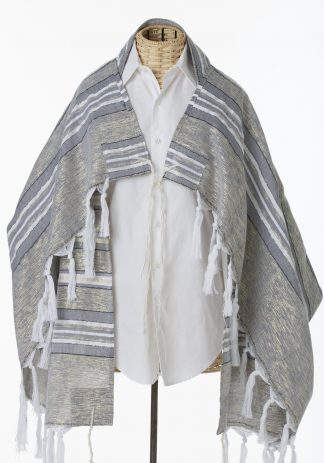 Corey - Unisex Handmade Woven Tallit - Large Size-0