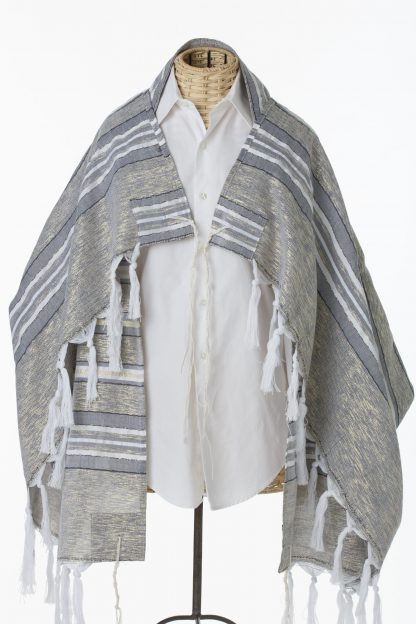 Corey - Unisex Handmade Woven Tallit - Large Size-0