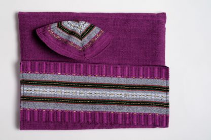 Jodi - Women's Handmade Woven Silk Tallit-2132