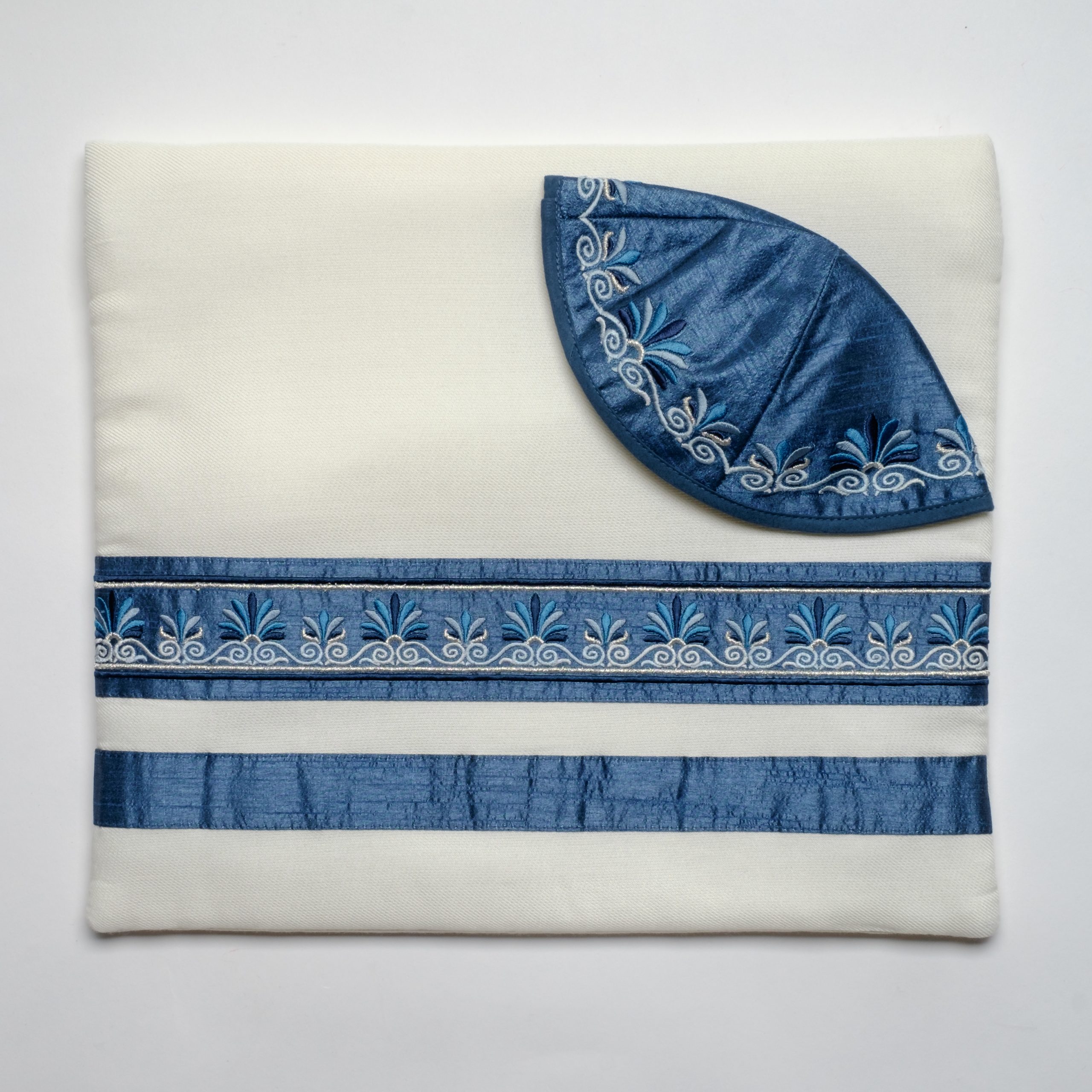Hunter - Unisex Handmade Cotton Tallit - The Tallis Lady