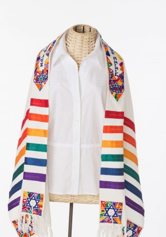 Cary - Unisex Handmade Silk Tallit-0