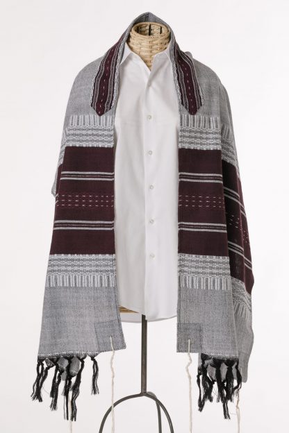 Graham - Men's Handmade Woven Wool Tallit-2652