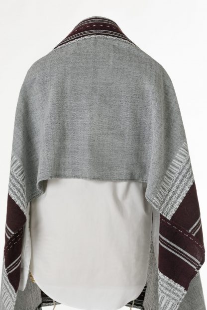 Graham - Men's Handmade Woven Wool Tallit-2653