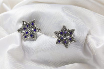 Cobalt and Silver Star-2749