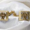 Chai Clips with Silver and Gold-2745