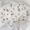 Gold and Silver Kippah-2798