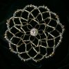 Gold with Crystal Center-2834