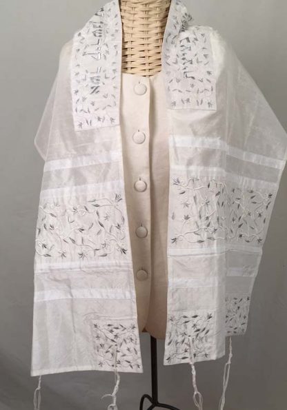 Brynn - Women's Handmade Silk Tallit-0