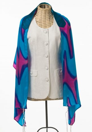 Sarah - Women's Handmade Woven Silk Tallit-0
