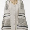 Jamie - Unisex Handmade Brushed Cotton Tallit-0