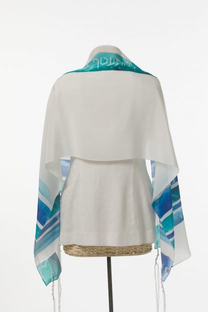 Dakota - Women's Handmade Silk Tallit-2946