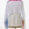 Jasmine - Women's Handmade Poly/Chiffon Blend Tallit-2938