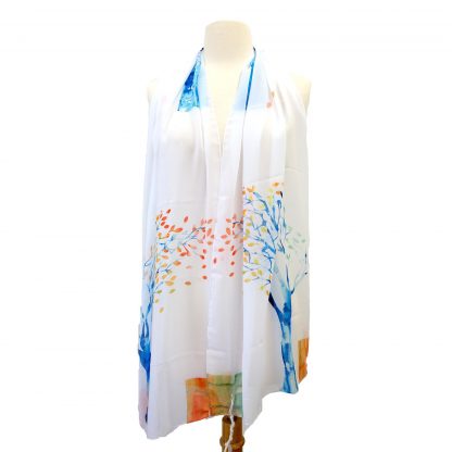 Brielle - Women's Handmade Poly/Chiffon Tallit-2942