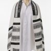 Cole - Men's Handmade Viscose and Silk Tallit-0