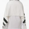 Mark - Men's Handmade Brushed Cotton Tallit-3096