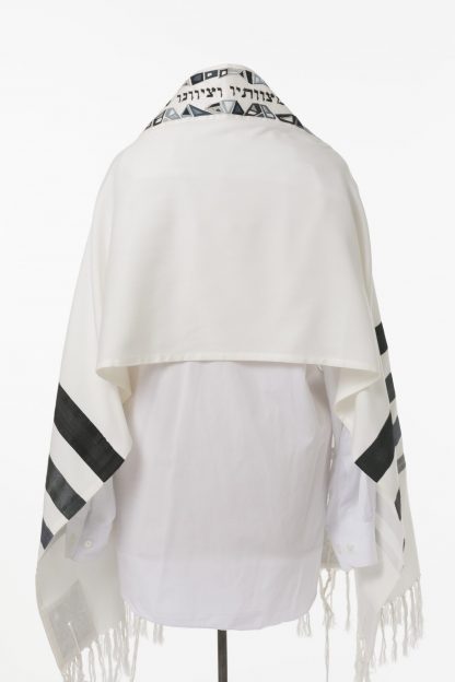 Mark - Men's Handmade Brushed Cotton Tallit-3096