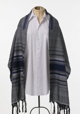 Jessie - Men's Handmade Woven Silk Tallit-0