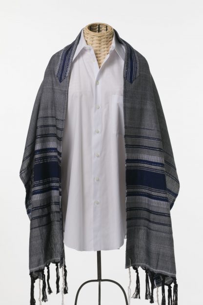 Jessie - Men's Handmade Woven Silk Tallit-0