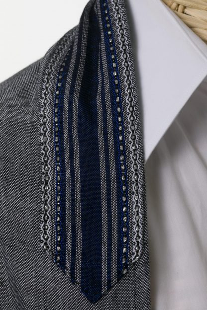 Jessie - Men's Handmade Woven Silk Tallit-3138