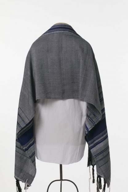 Jessie - Men's Handmade Woven Silk Tallit-3139