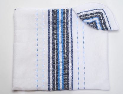 Oscar - Men's Handwoven Wool Tallit - Large Size-3080