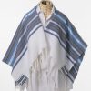 Oscar - Men's Handwoven Wool Tallit - Large Size-3079
