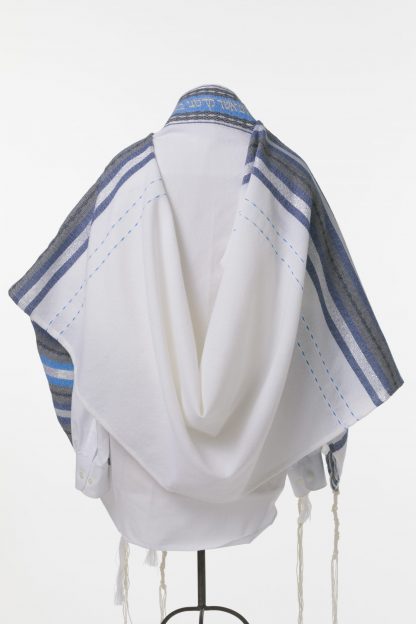 Oscar - Men's Handwoven Wool Tallit - Large Size-3077