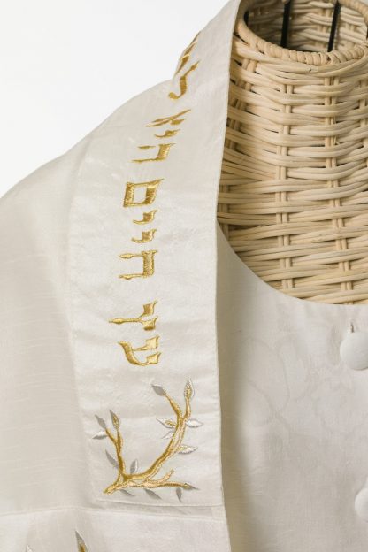 Dalia - Woman's Handmade Silk Tallit-3051
