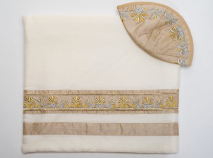 Kennedy - Unisex Handmade Brushed Cotton Tallit-3042