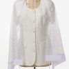 Harper - Women's Handmade Sheer Organza Tallit-0
