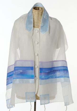 Kimberly - Women's Handmade Sheer Organza Tallit-0